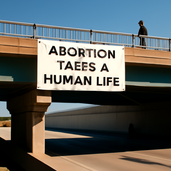 Pro-Life Action League Sets Highway Banner Day in 50 Cities