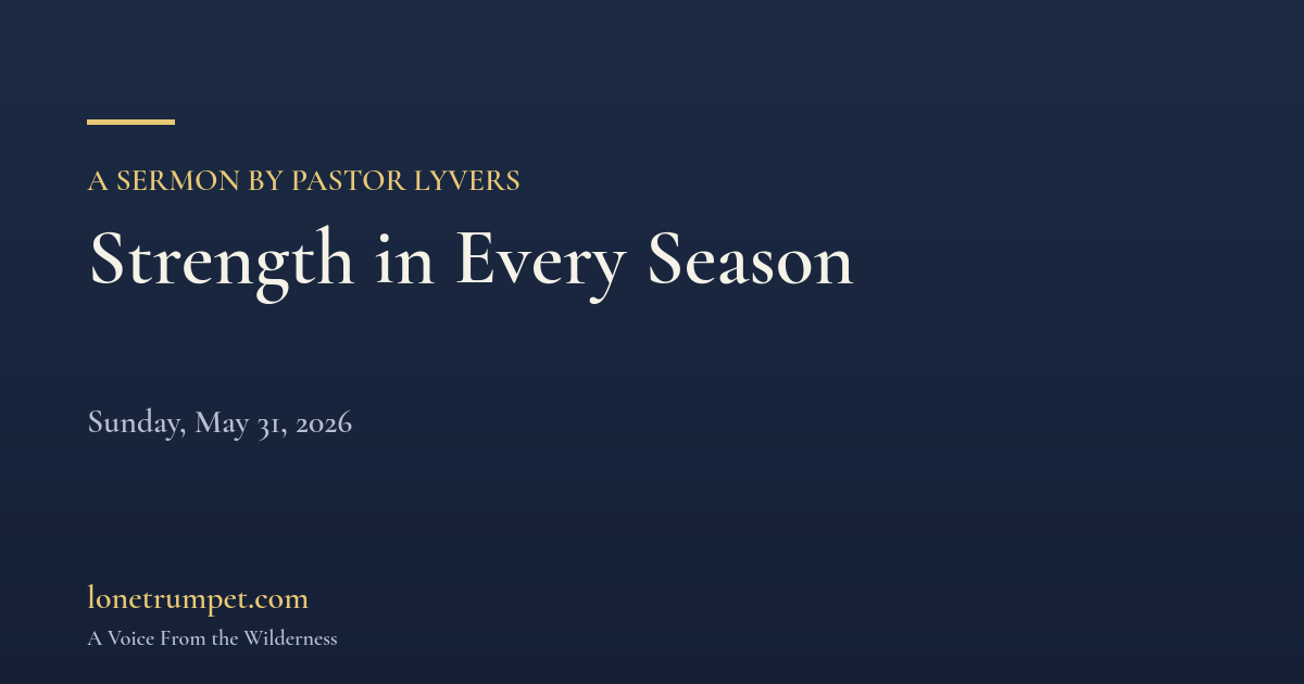 Strength in Every Season