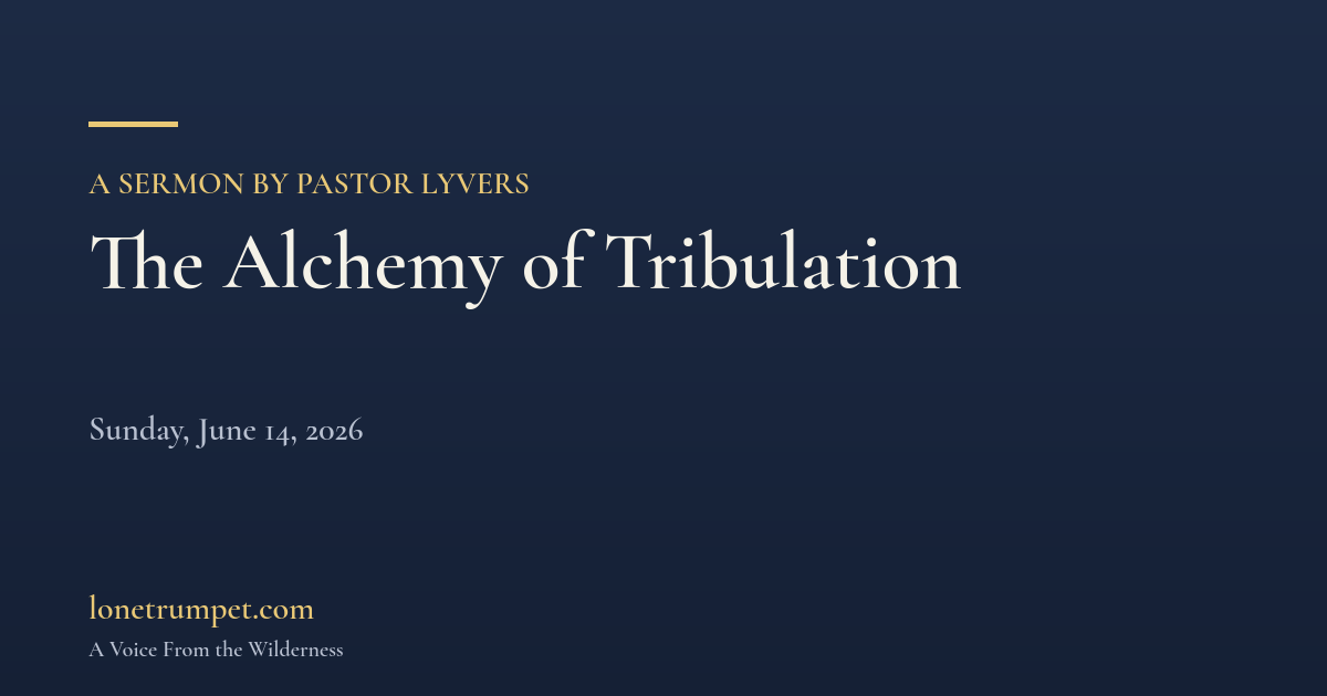 The Alchemy of Tribulation