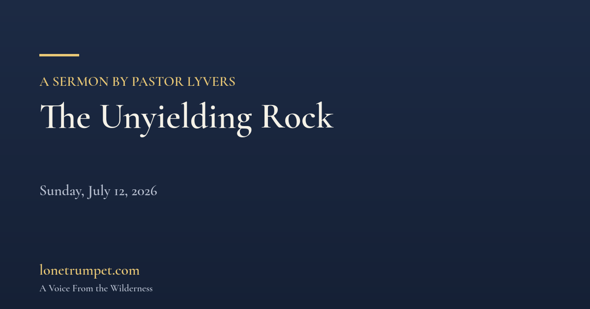 The Unyielding Rock